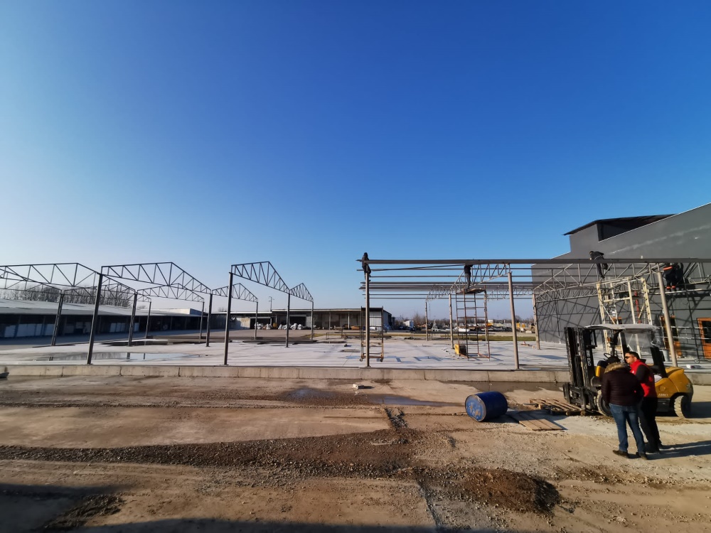 Hafif Çelik Çatı Sistemleri Depo